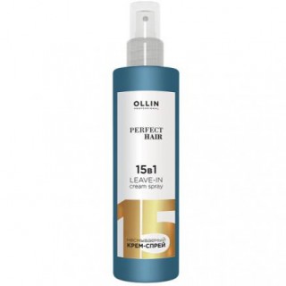 Несмываемый крем-спрей Ollin Perfect Hair Leave-in Cream Spray 15в1 250 мл